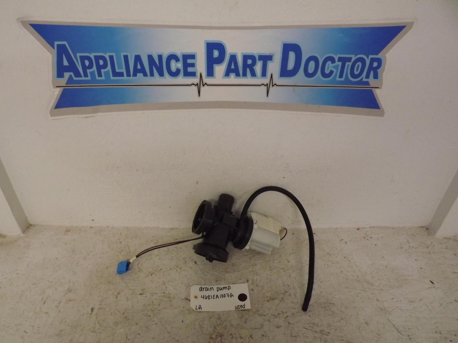 LG Washer 4681EA1007G Drain Pump Used LG Washer 4681EA1007G Drain Pump Used